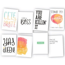 Assortiment de cartes de voeux Sassy toutes occasions - 48 cartes et enveloppes - cartes d&#39;anniversaire, cartes de fin d&#39;études, cartes d&#39;encouragement,